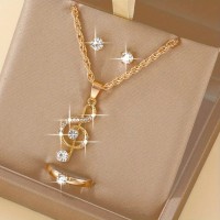 розкішний набір жіночих прикрас