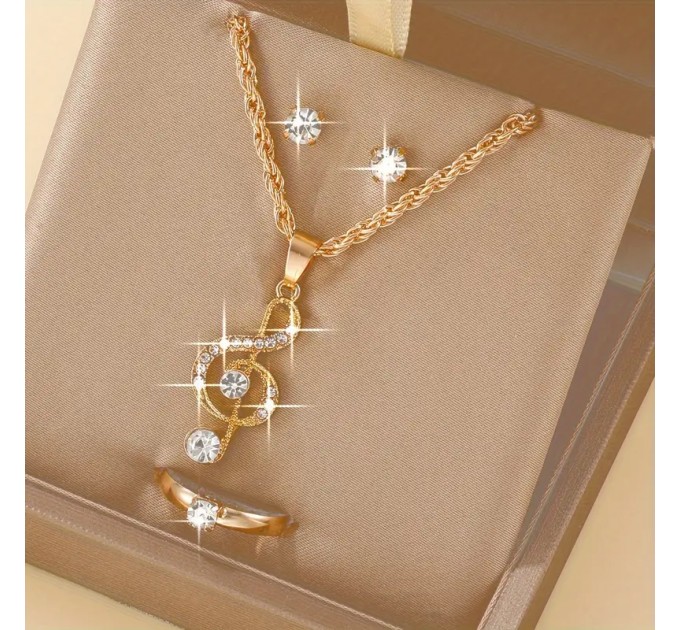 розкішний набір жіночих прикрас