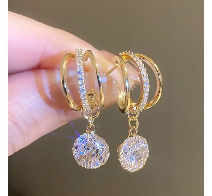 Золоті Сережки у Богемному Стилі