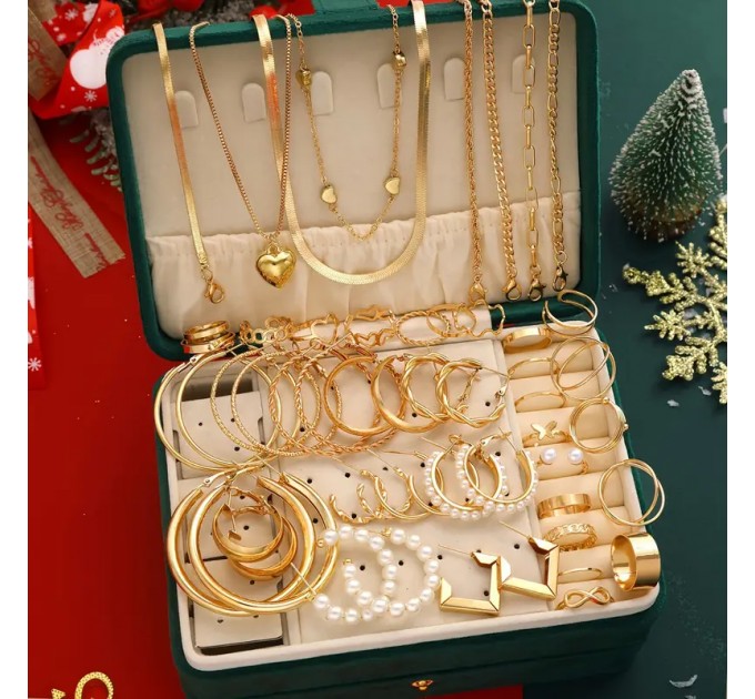 Набір модної розкішної різдвяної теми