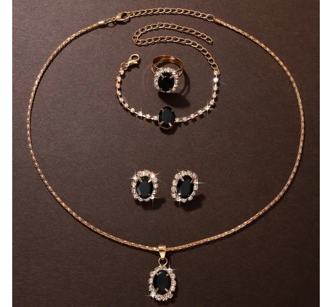 Простий та Елегантний Жіночий Набір Прикрас