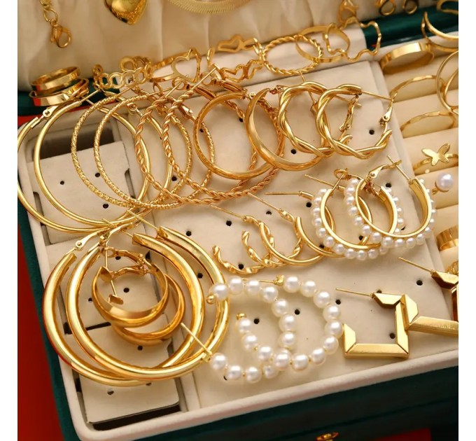 Набір модної розкішної різдвяної теми