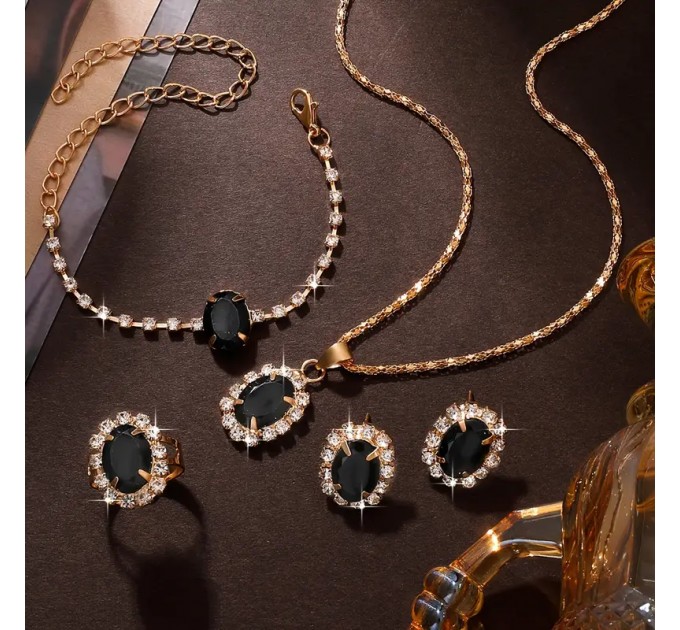 Простий та Елегантний Жіночий Набір Прикрас