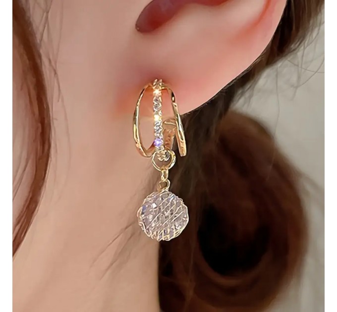 Золоті Сережки у Богемному Стилі