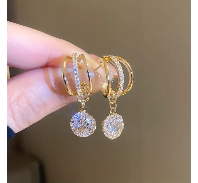 Золоті Сережки у Богемному Стилі