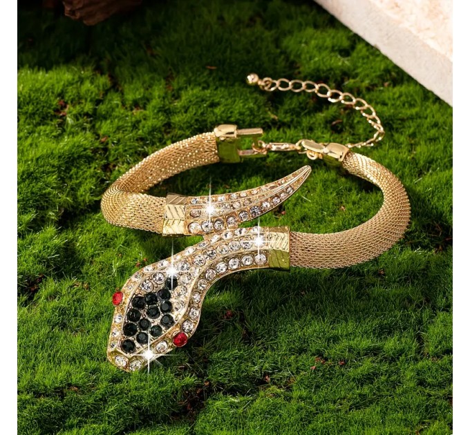 Елегантний браслет у формі змії