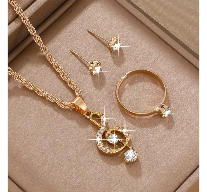 розкішний набір жіночих прикрас