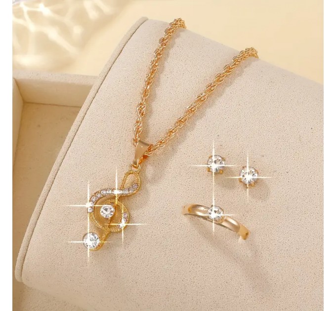 розкішний набір жіночих прикрас