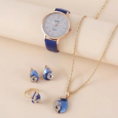 Жіночій набір з годинника і прикрас 