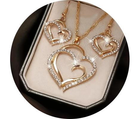 Елегантний 3-частинний набір прикрас