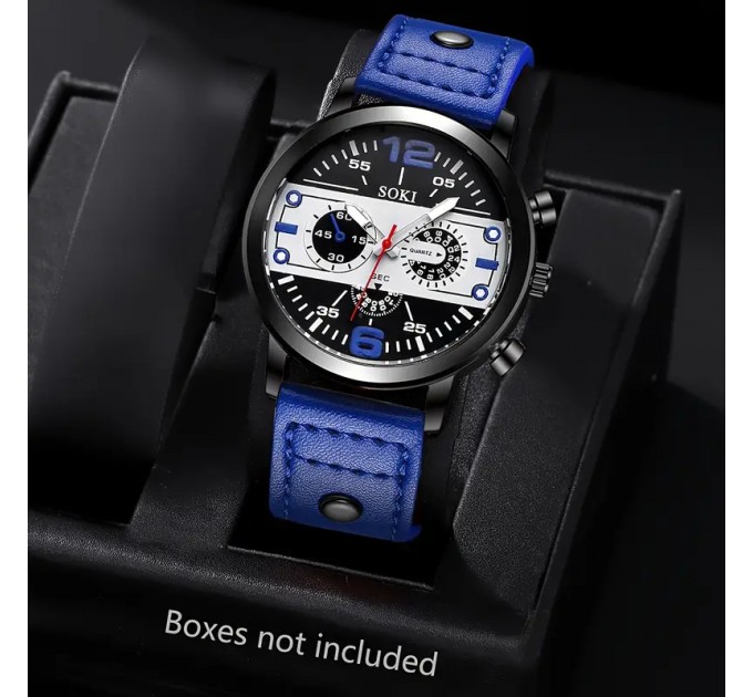 Модний чоловічий годинник в спортивному стилі