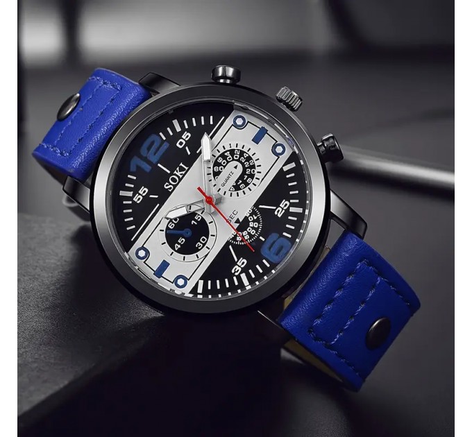 Модний чоловічий годинник в спортивному стилі