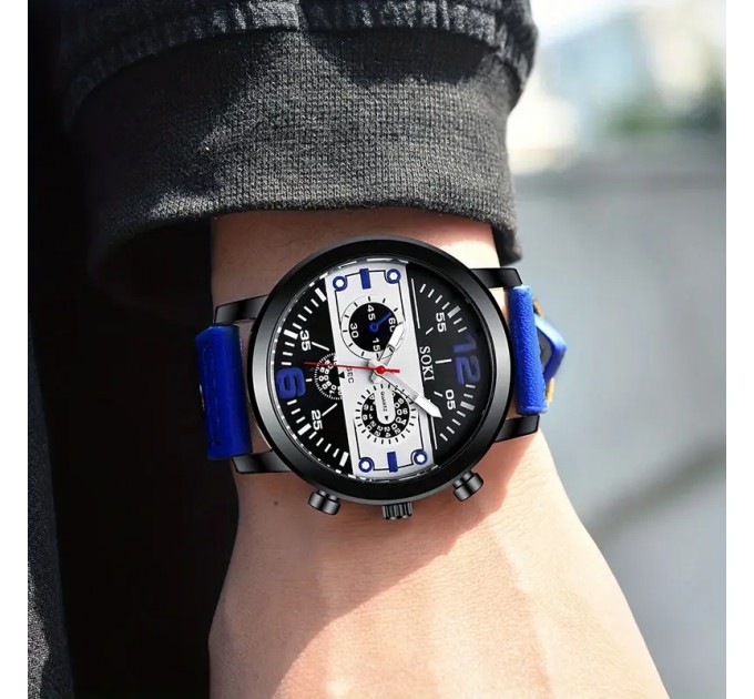 Модний чоловічий годинник в спортивному стилі