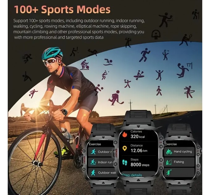 Чоловічий смарт-годинник