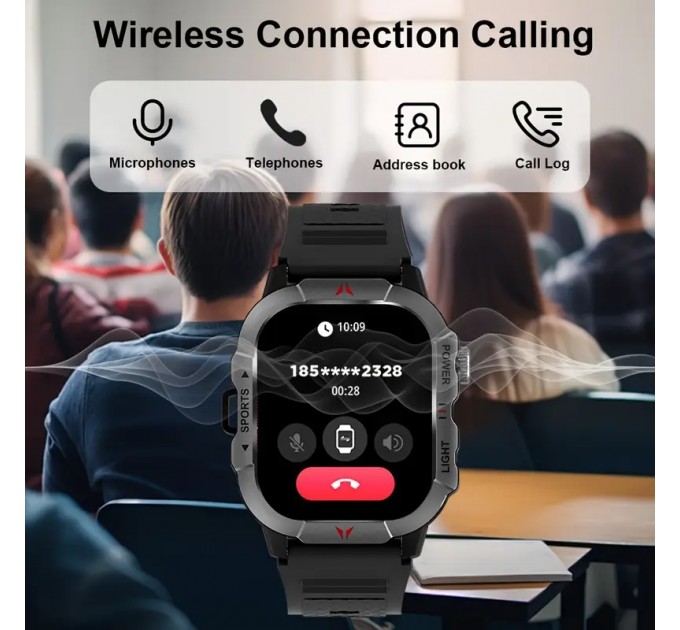 Смарт-годинник з сенсорним екраном LAXASFIT X31