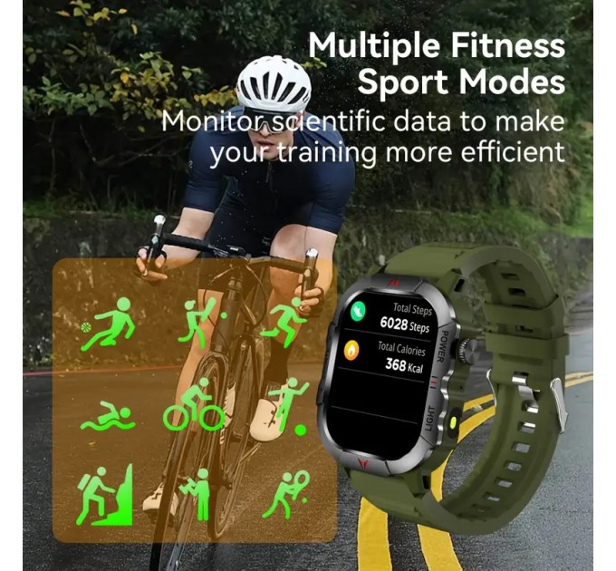 Смарт-годинник з сенсорним екраном LAXASFIT X31