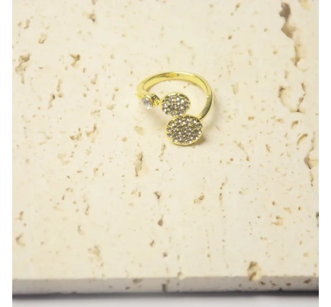 Елегантне регульоване золоте кільце