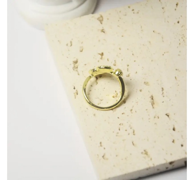 Елегантне регульоване золоте кільце