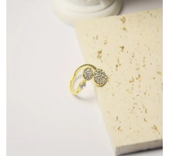 Елегантне регульоване золоте кільце