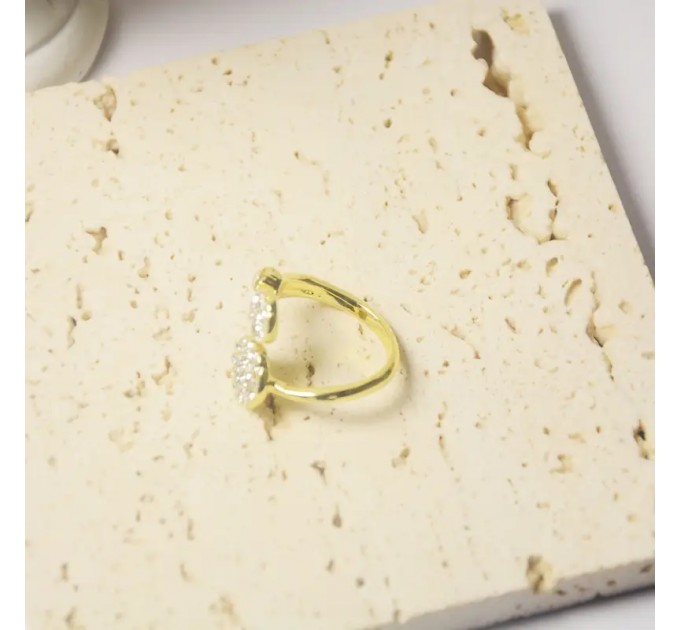 Елегантне регульоване золоте кільце