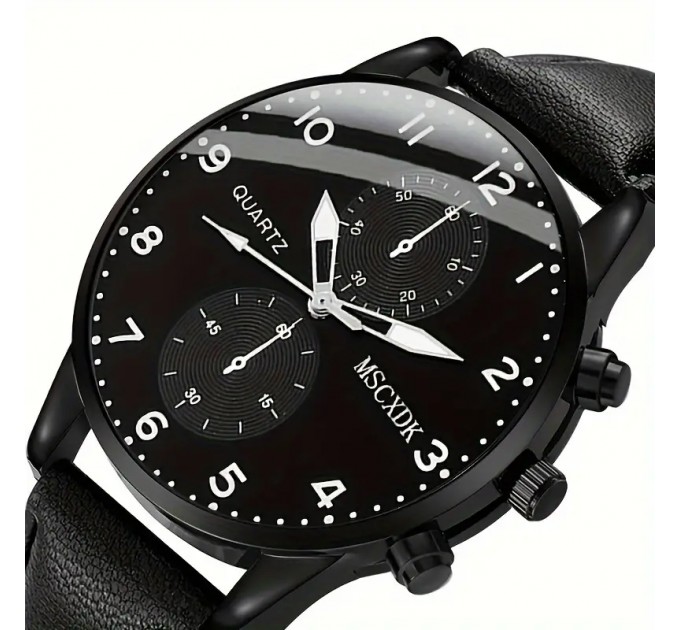 Модний чоловічий кварцовий наручний годинник