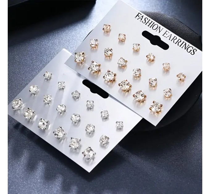 Блискучи Класични Сережкі