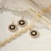 Набір намиста з кулоном та сережками