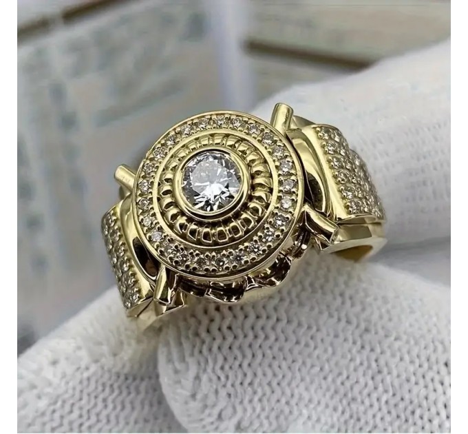 Чоловіче кільце у вінтажному стилі