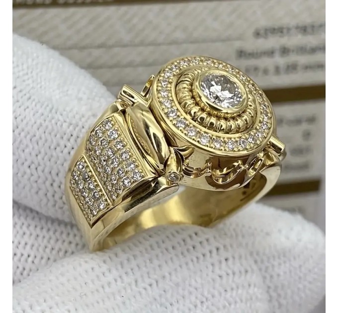 Чоловіче кільце у вінтажному стилі