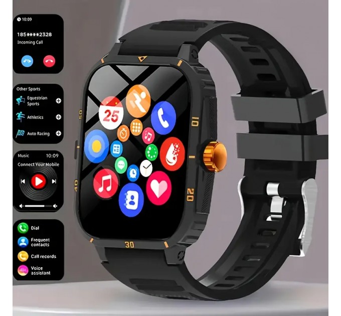 Смарт годинник SIDAKEYE для чоловіків та жінок