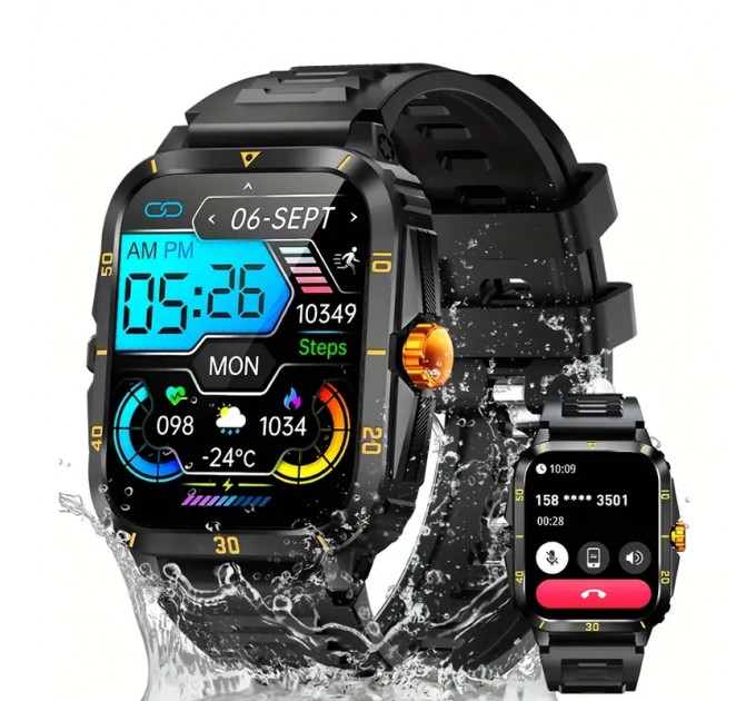 Смарт годинник SIDAKEYE для чоловіків та жінок