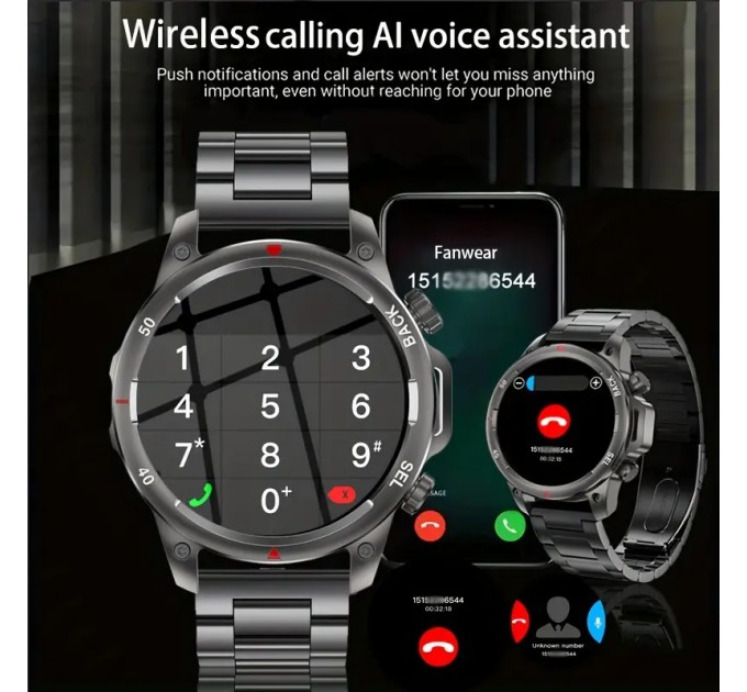 Чоловічий смарт-годинник Fanwear