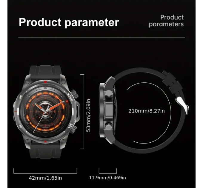 Чоловічий смарт-годинник Fanwear