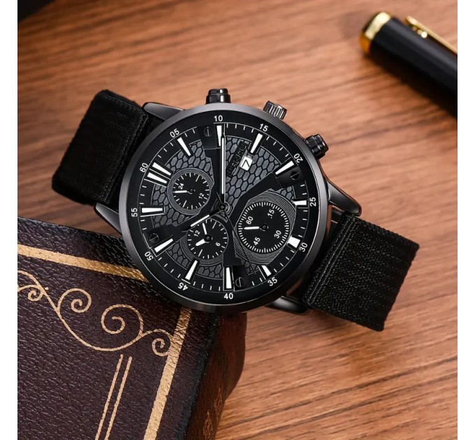 Набір чоловічий годинник та браслети