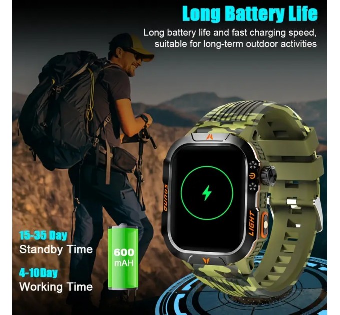 Смарт-годинник для Чоловіків QTLJJBY