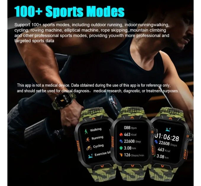 Смарт-годинник для Чоловіків QTLJJBY