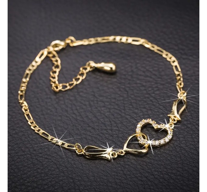 Елегантний набір прикрас у формі серця