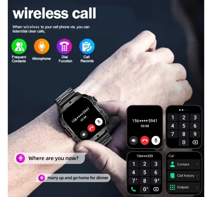 Чоловічий смарт-годинник GREENPORT