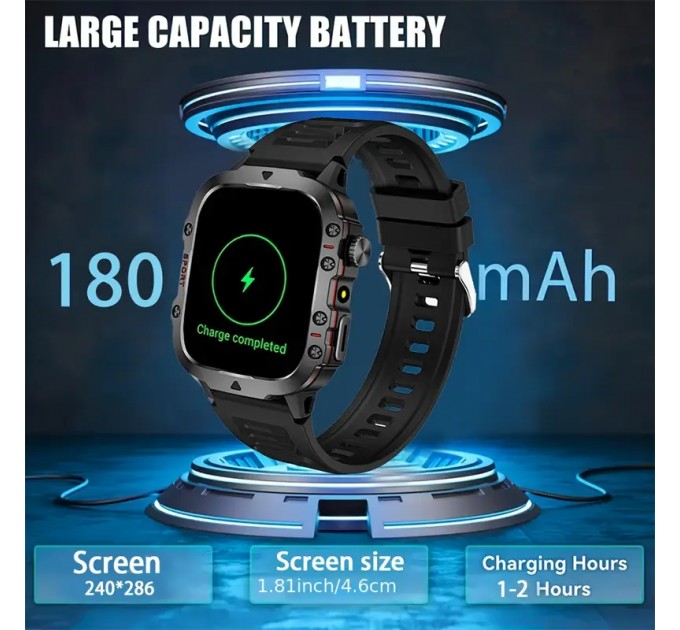 Чоловічий смарт-годинник GREENPORT