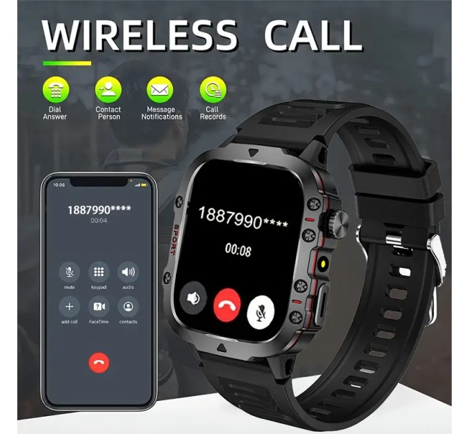 Чоловічий смарт-годинник GREENPORT