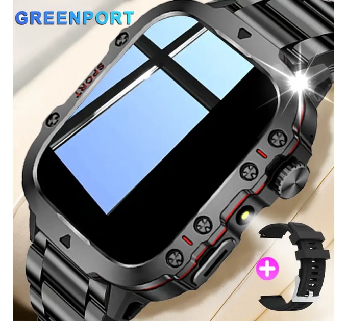 Чоловічий смарт-годинник GREENPORT