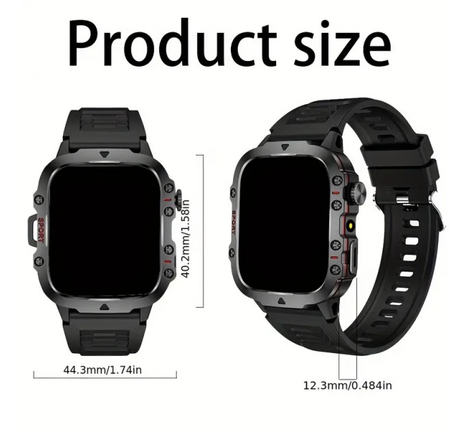 Чоловічий смарт-годинник GREENPORT