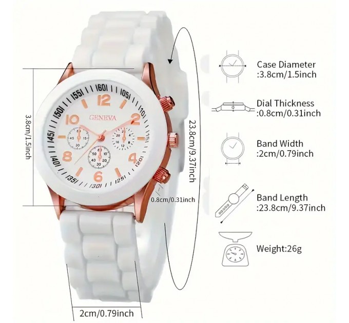 Набір з кварцового жіночого годинника та Чотирьох прикрас