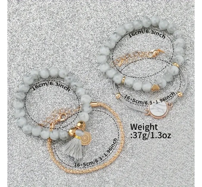 Набір з кварцового жіночого годинника та Чотирьох прикрас