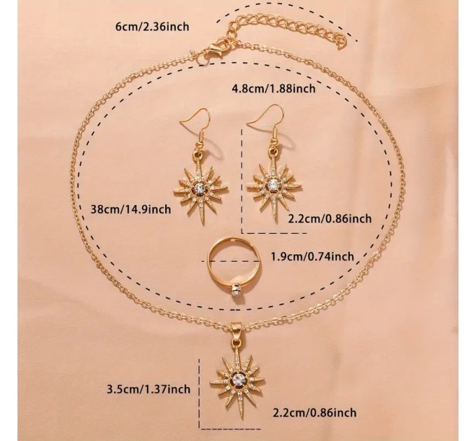 Елегантний набір ювелірних виробів