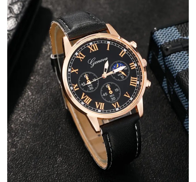 Елегантний чоловічий набір годинників