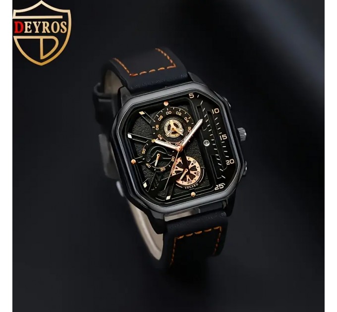 Чоловічий класичний кварцовый годинник