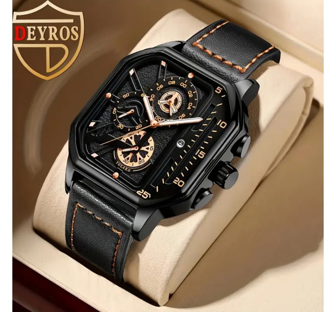 Чоловічий класичний кварцовый годинник