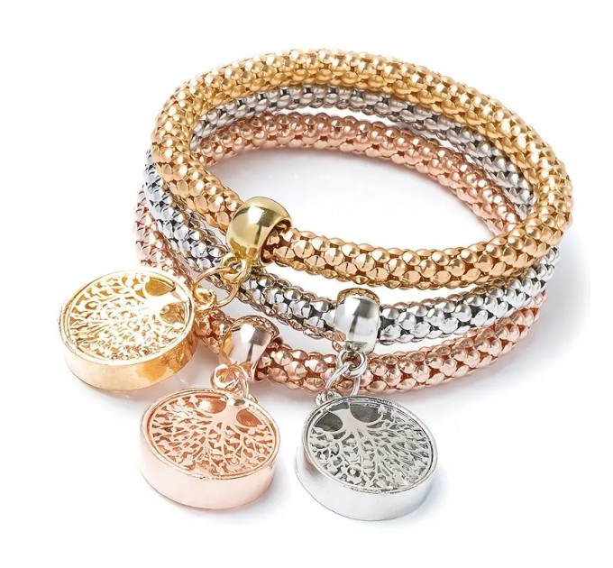 Набір з 3 модних браслетів