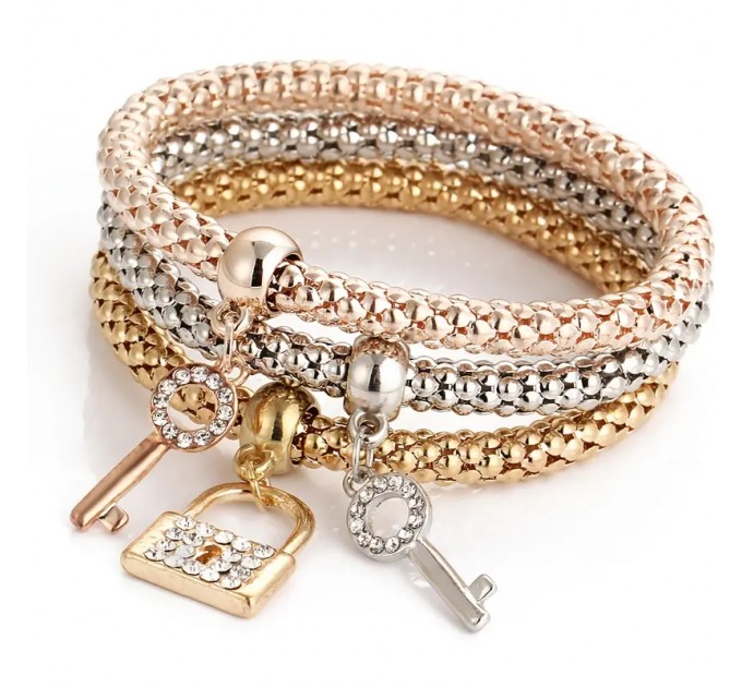 Набір з 3 модних браслетів